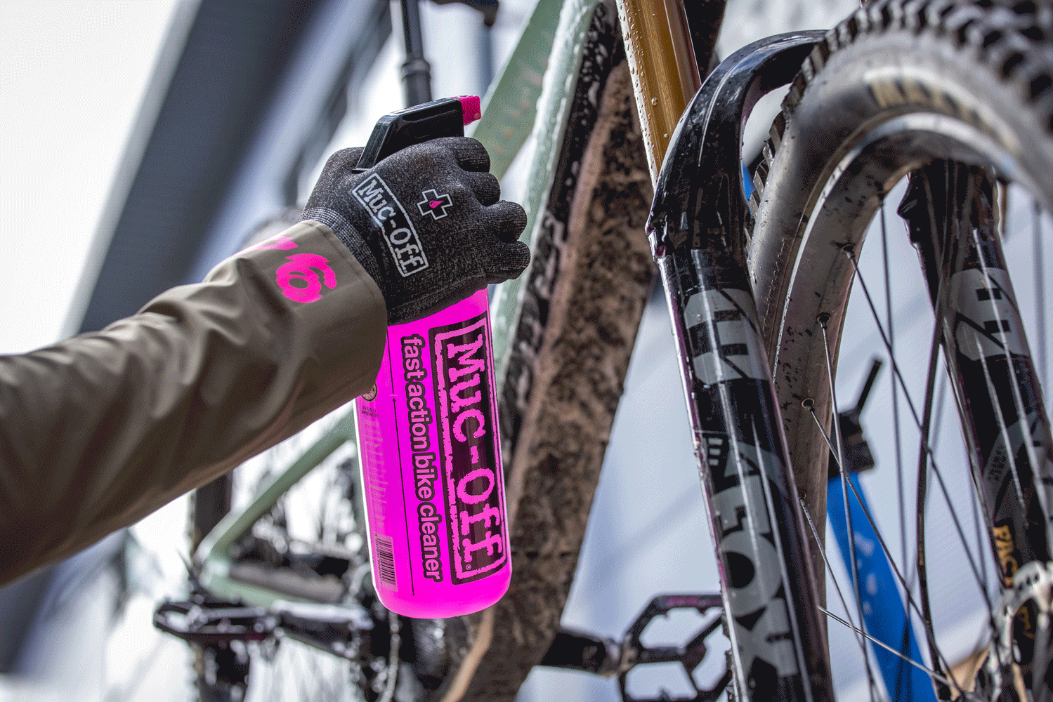 Nano Tech Cleaner on Down Tube